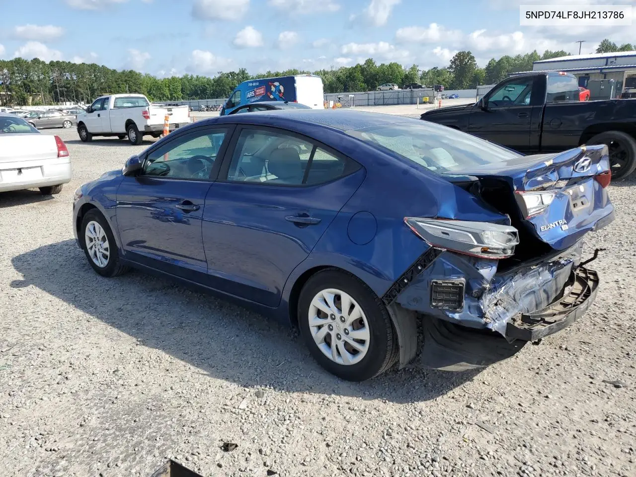 2018 Hyundai Elantra Se VIN: 5NPD74LF8JH213786 Lot: 62989075