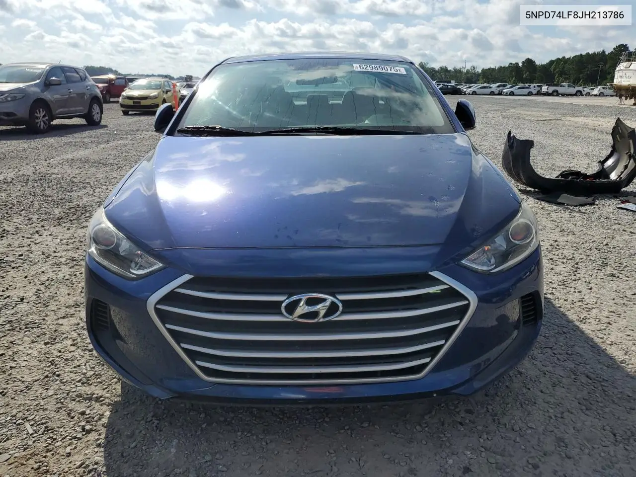 2018 Hyundai Elantra Se VIN: 5NPD74LF8JH213786 Lot: 62989075