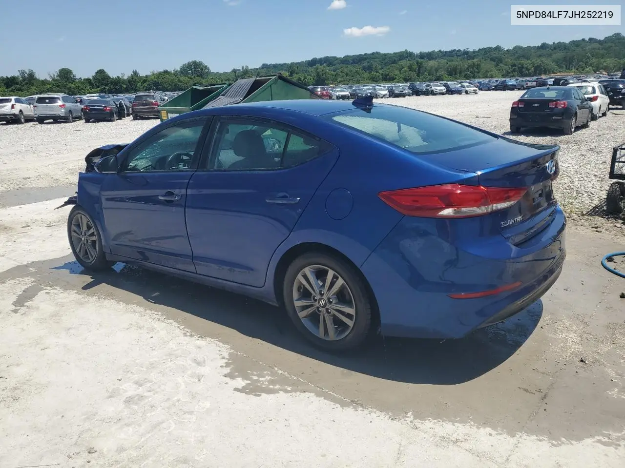 2018 Hyundai Elantra Sel VIN: 5NPD84LF7JH252219 Lot: 63030625
