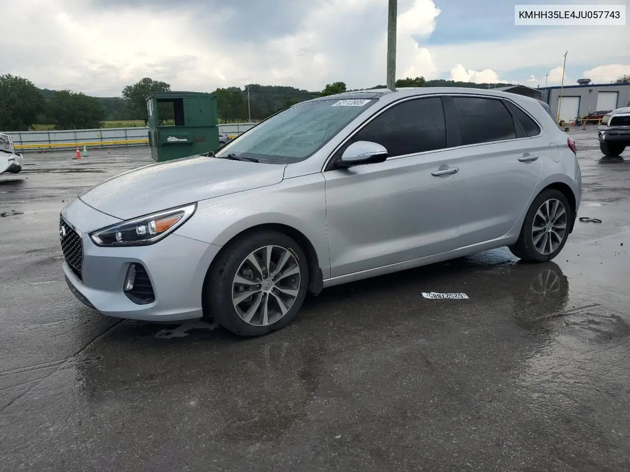 2018 Hyundai Elantra Gt VIN: KMHH35LE4JU057743 Lot: 63112805