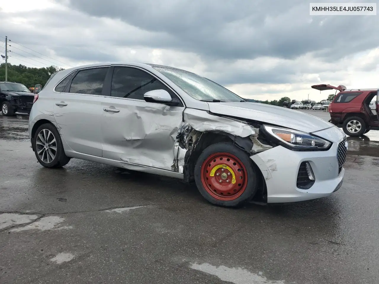 2018 Hyundai Elantra Gt VIN: KMHH35LE4JU057743 Lot: 63112805