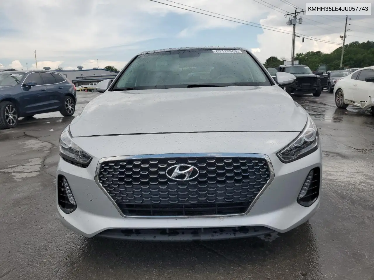 2018 Hyundai Elantra Gt VIN: KMHH35LE4JU057743 Lot: 63112805