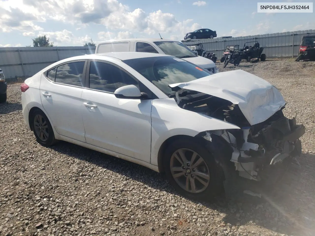 2018 Hyundai Elantra Sel VIN: 5NPD84LF5JH352464 Lot: 63276155