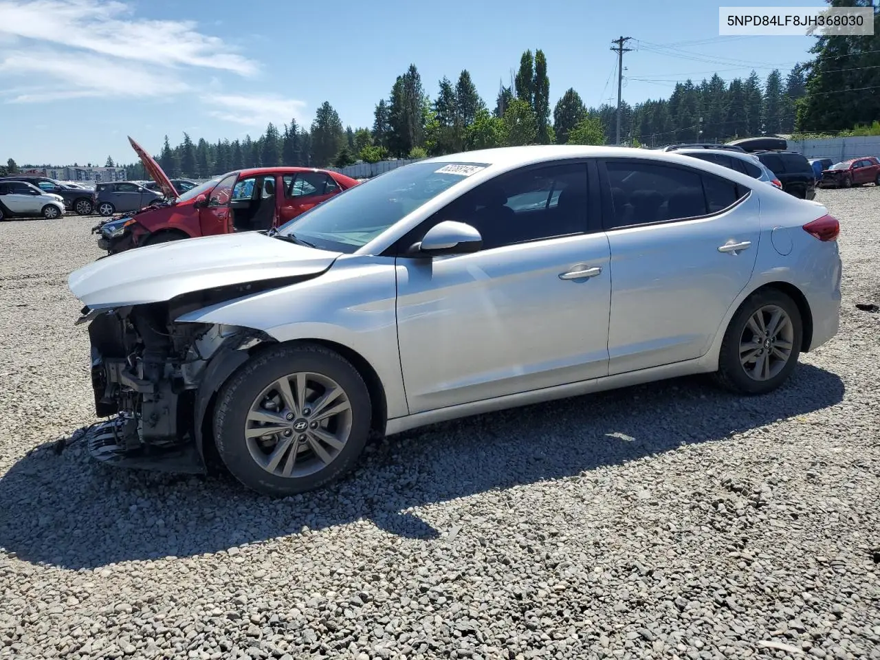 2018 Hyundai Elantra Sel VIN: 5NPD84LF8JH368030 Lot: 63288145