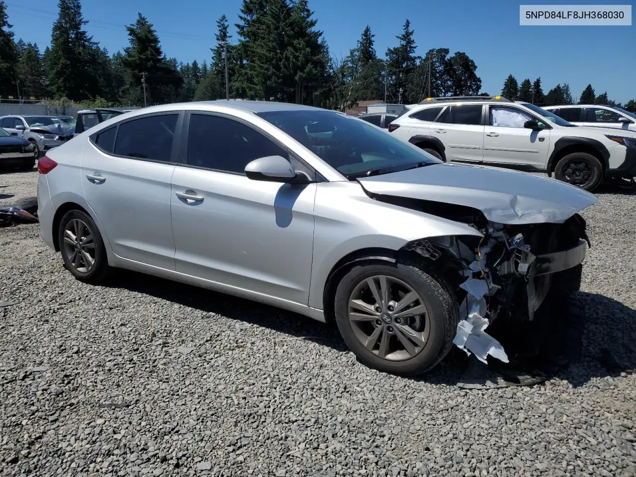 2018 Hyundai Elantra Sel VIN: 5NPD84LF8JH368030 Lot: 63288145