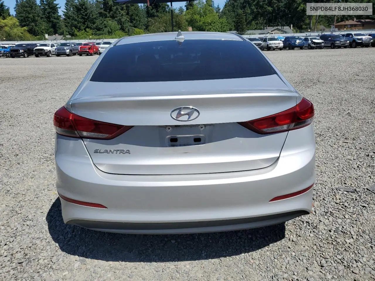 2018 Hyundai Elantra Sel VIN: 5NPD84LF8JH368030 Lot: 63288145