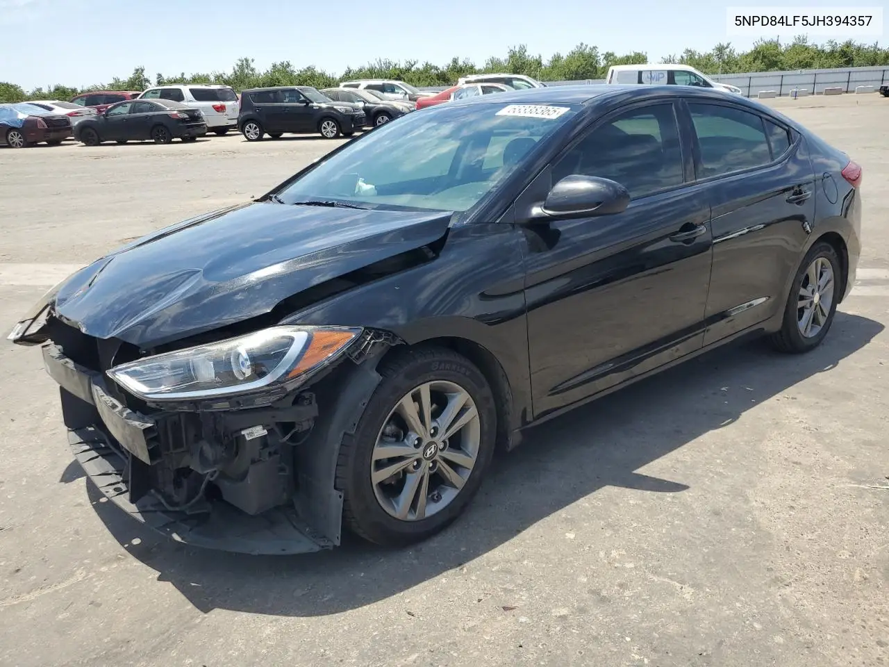 2018 Hyundai Elantra Sel VIN: 5NPD84LF5JH394357 Lot: 63338365