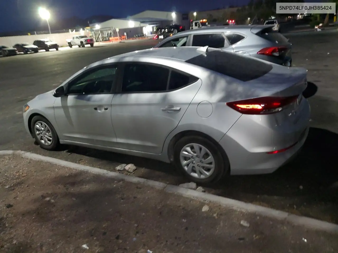 2018 Hyundai Elantra Se VIN: 5NPD74LF0JH385424 Lot: 63534885