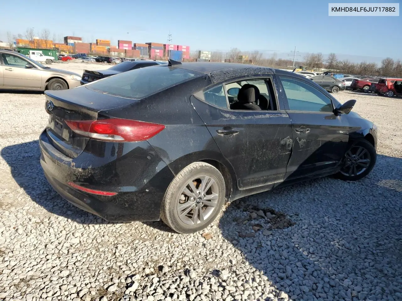 2018 Hyundai Elantra Sel VIN: KMHD84LF6JU717882 Lot: 83893594