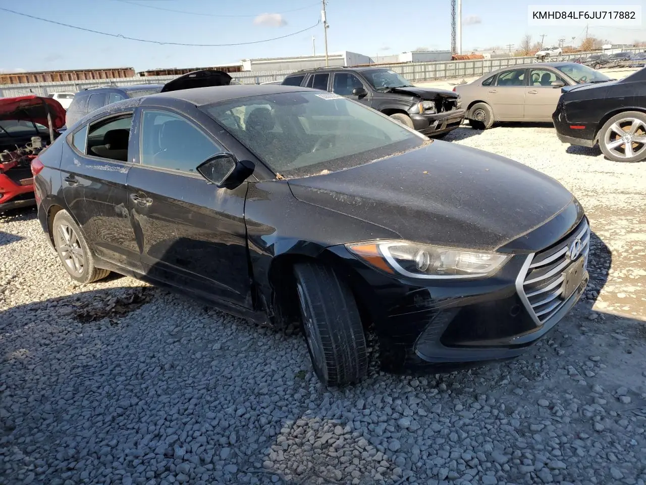 2018 Hyundai Elantra Sel VIN: KMHD84LF6JU717882 Lot: 83893594