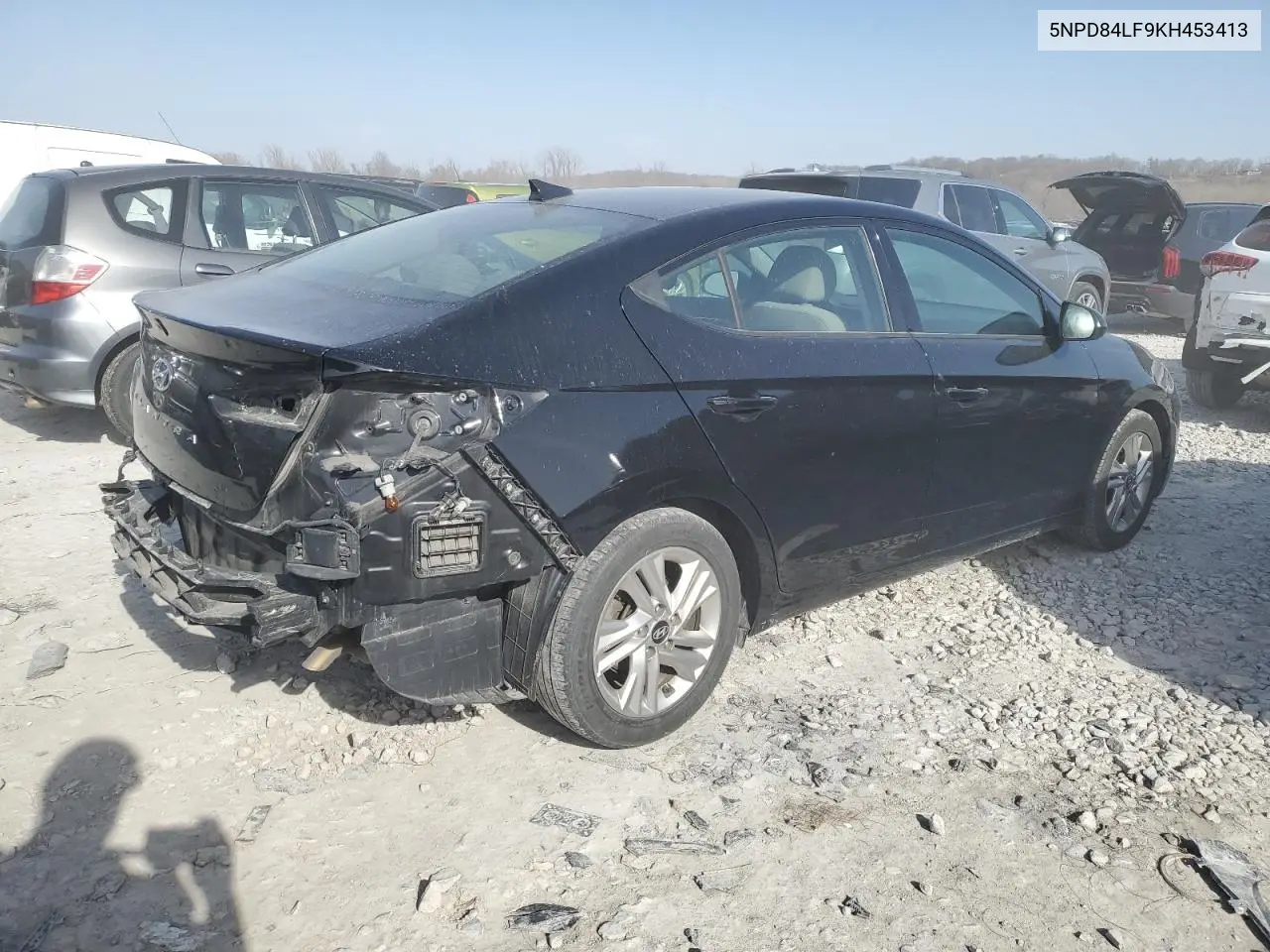 2019 Hyundai Elantra Sel VIN: 5NPD84LF9KH453413 Lot: 48237655