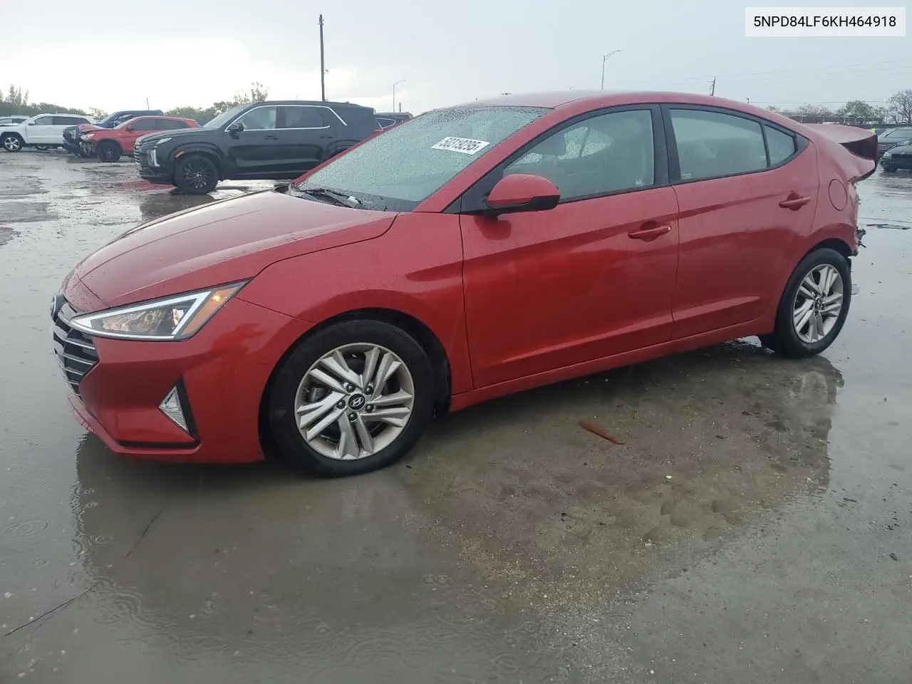 2019 Hyundai Elantra Sel VIN: 5NPD84LF6KH464918 Lot: 50319295