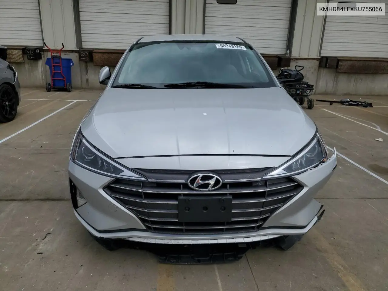 2019 Hyundai Elantra Sel VIN: KMHD84LFXKU755066 Lot: 50949165