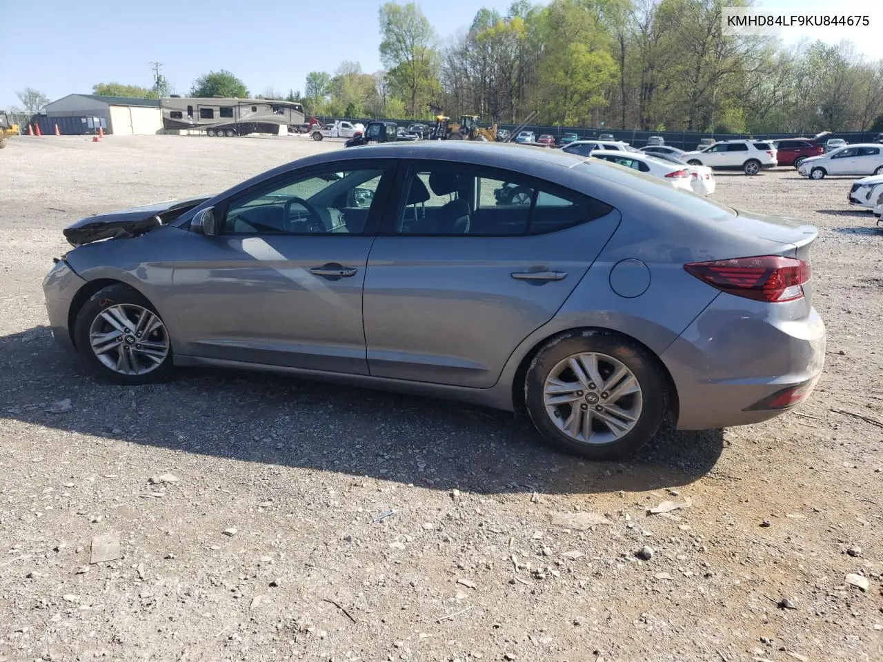 2019 Hyundai Elantra Sel VIN: KMHD84LF9KU844675 Lot: 52333115