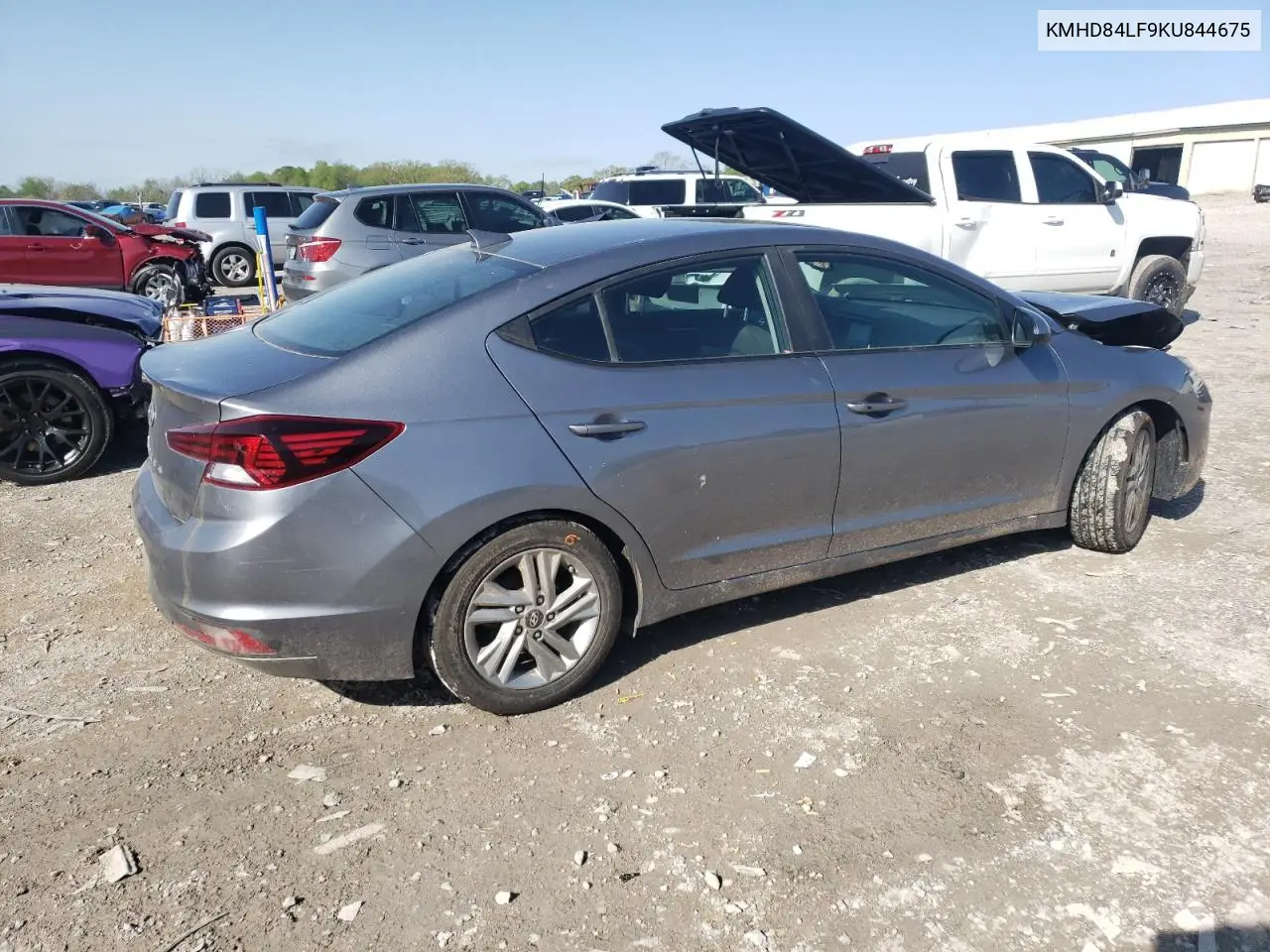 2019 Hyundai Elantra Sel VIN: KMHD84LF9KU844675 Lot: 52333115