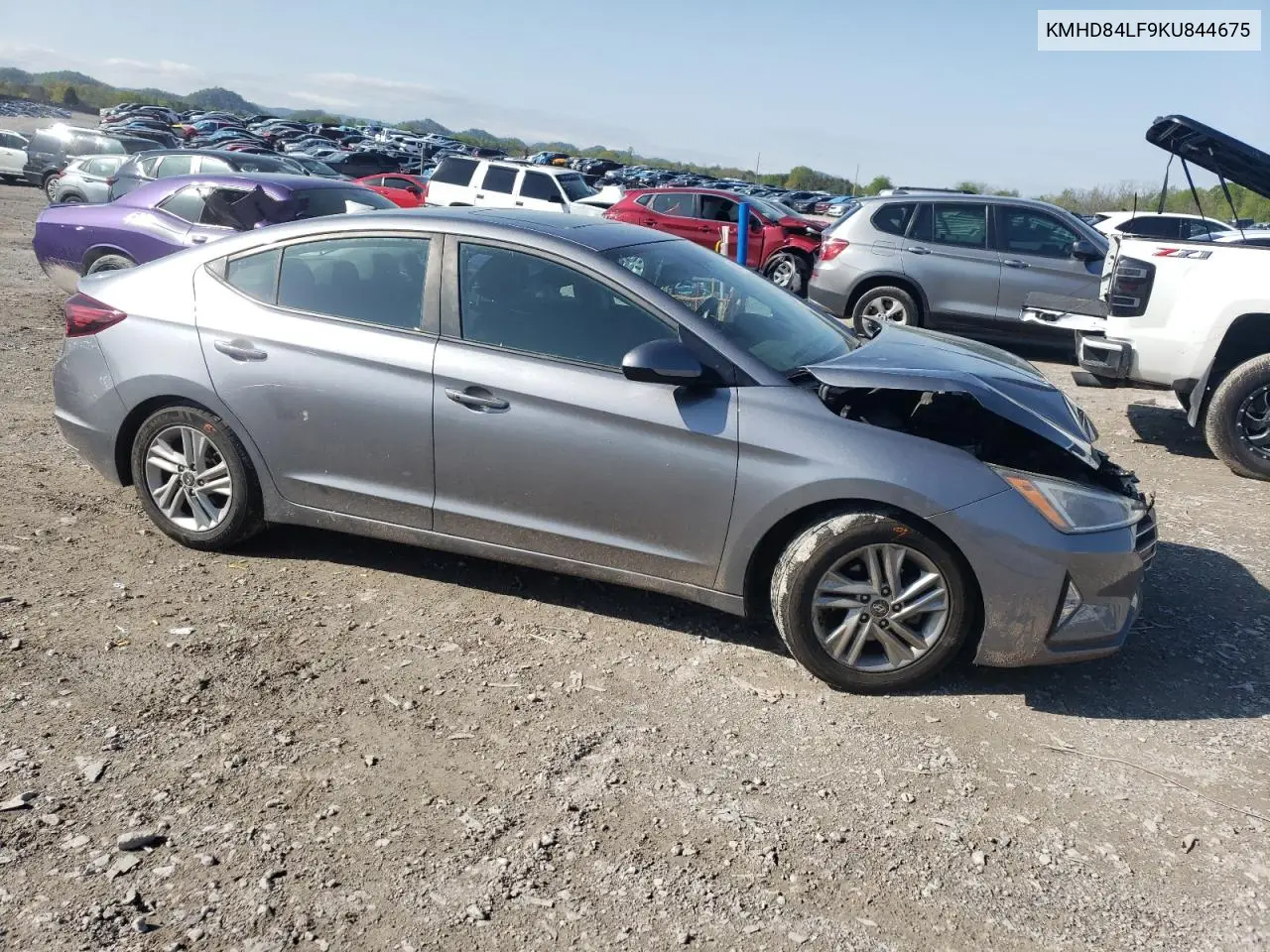 2019 Hyundai Elantra Sel VIN: KMHD84LF9KU844675 Lot: 52333115