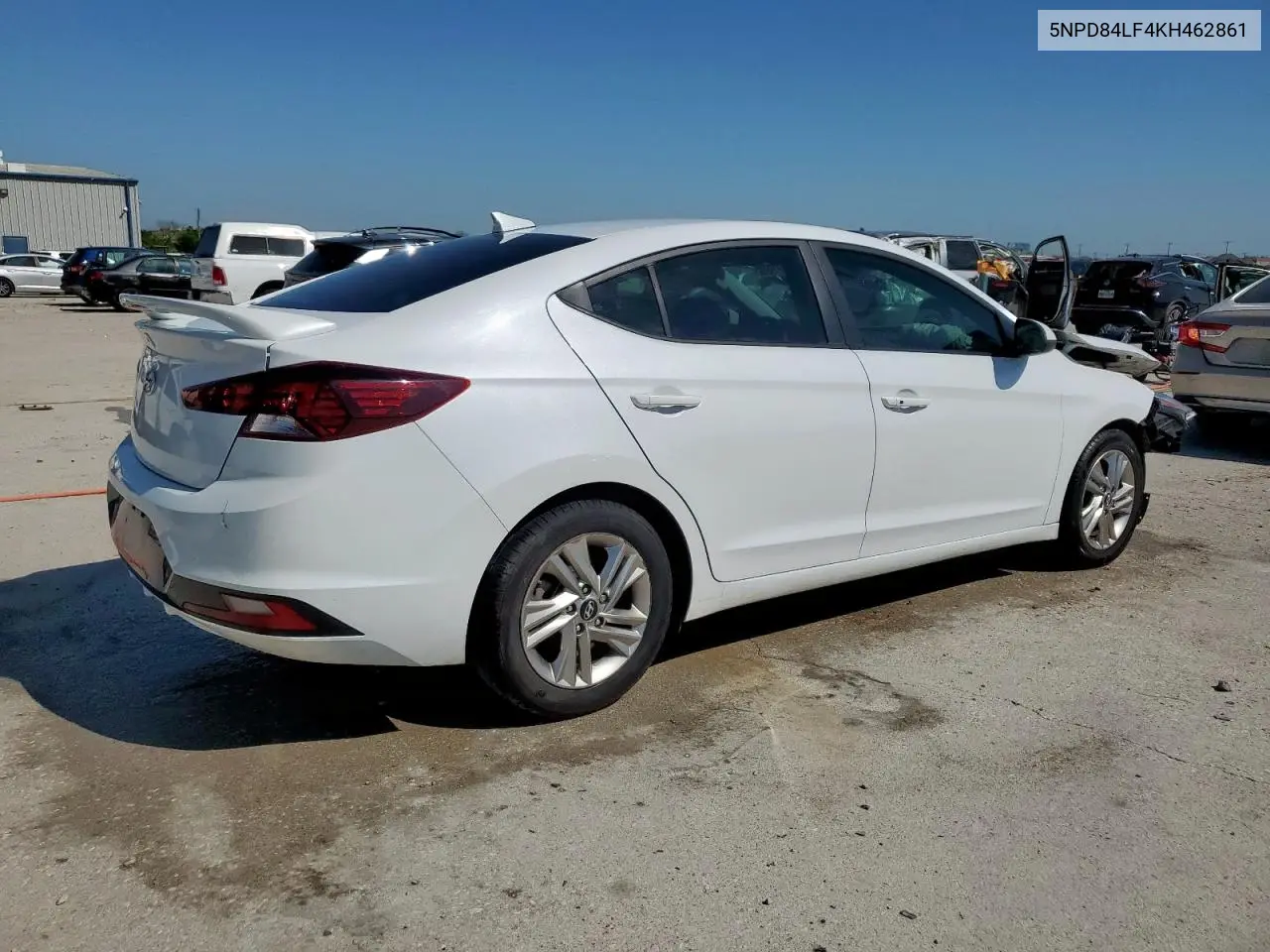 2019 Hyundai Elantra Sel VIN: 5NPD84LF4KH462861 Lot: 52419765