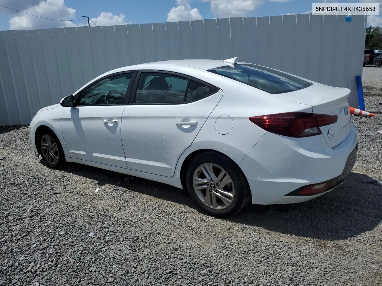 2019 Hyundai Elantra Sel VIN: 5NPD84LF4KH435658 Lot: 52697225