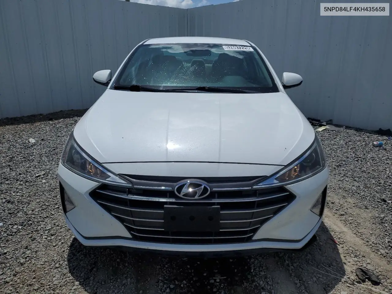 2019 Hyundai Elantra Sel VIN: 5NPD84LF4KH435658 Lot: 52697225