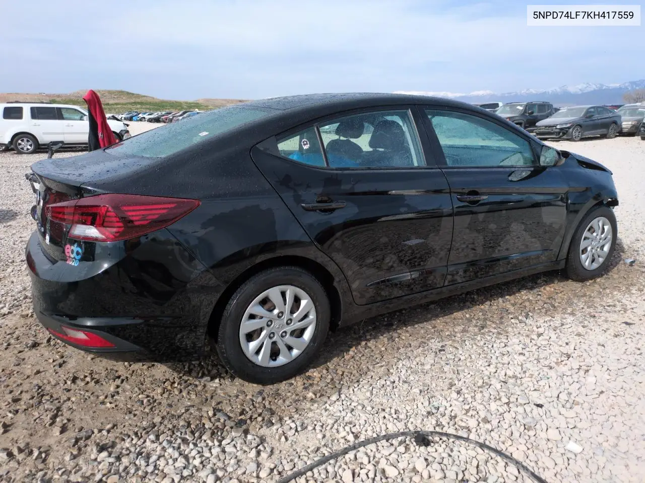 2019 Hyundai Elantra Se VIN: 5NPD74LF7KH417559 Lot: 52741685