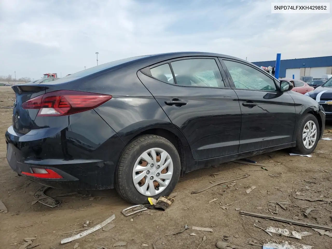 2019 Hyundai Elantra Se VIN: 5NPD74LFXKH429852 Lot: 53023765