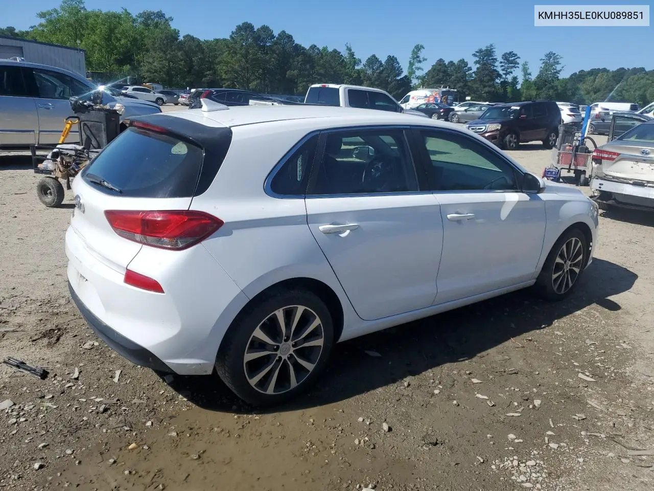 2019 Hyundai Elantra Gt VIN: KMHH35LE0KU089851 Lot: 54379795