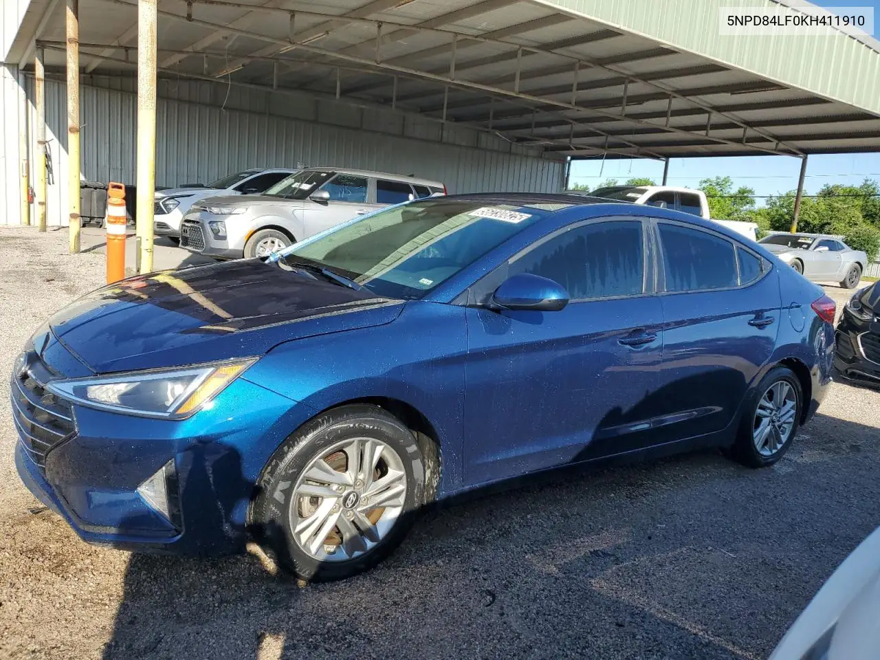 2019 Hyundai Elantra Sel VIN: 5NPD84LF0KH411910 Lot: 56230825