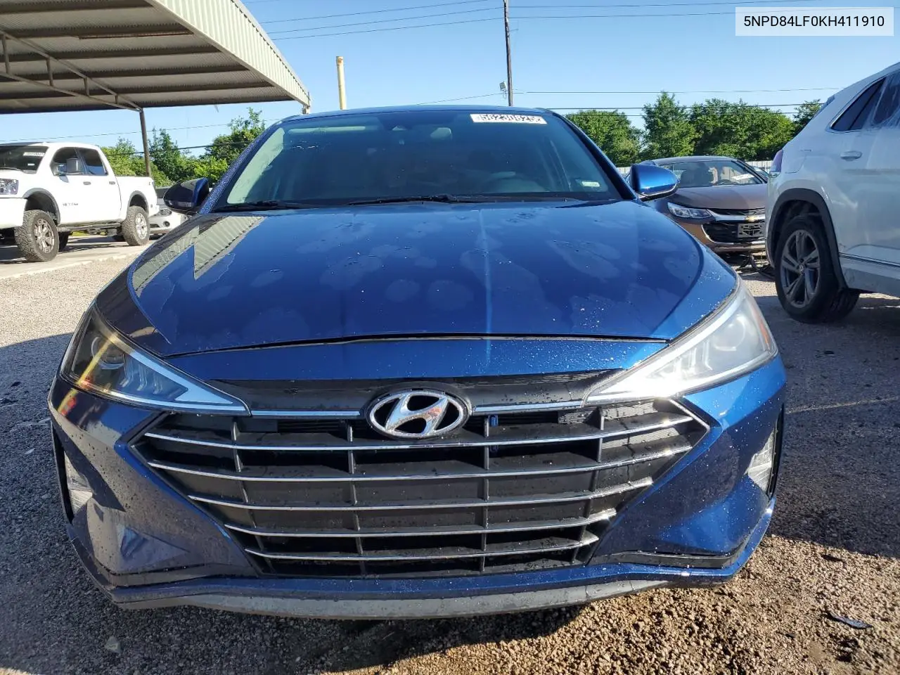 2019 Hyundai Elantra Sel VIN: 5NPD84LF0KH411910 Lot: 56230825
