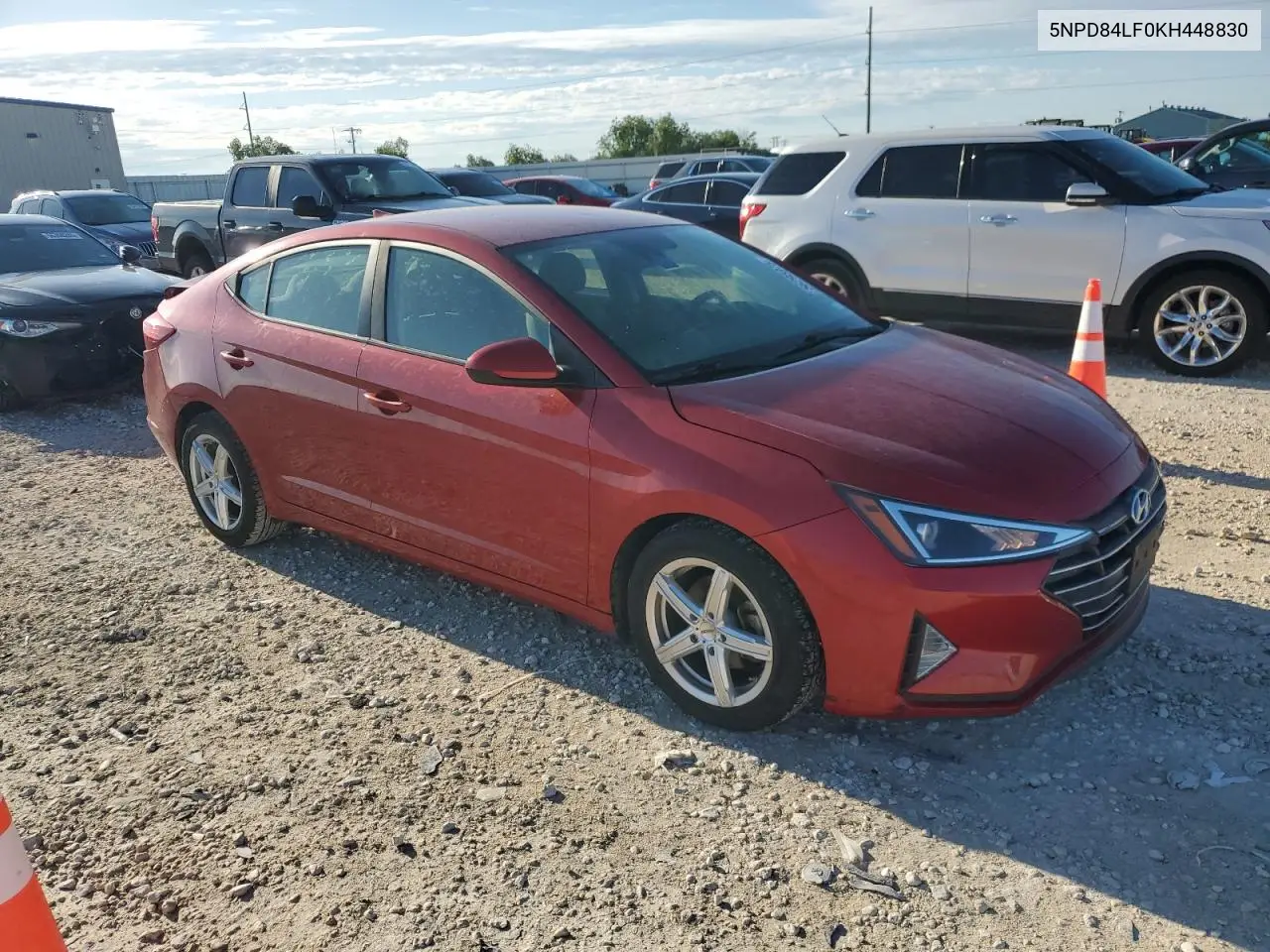 2019 Hyundai Elantra Sel VIN: 5NPD84LF0KH448830 Lot: 56295975