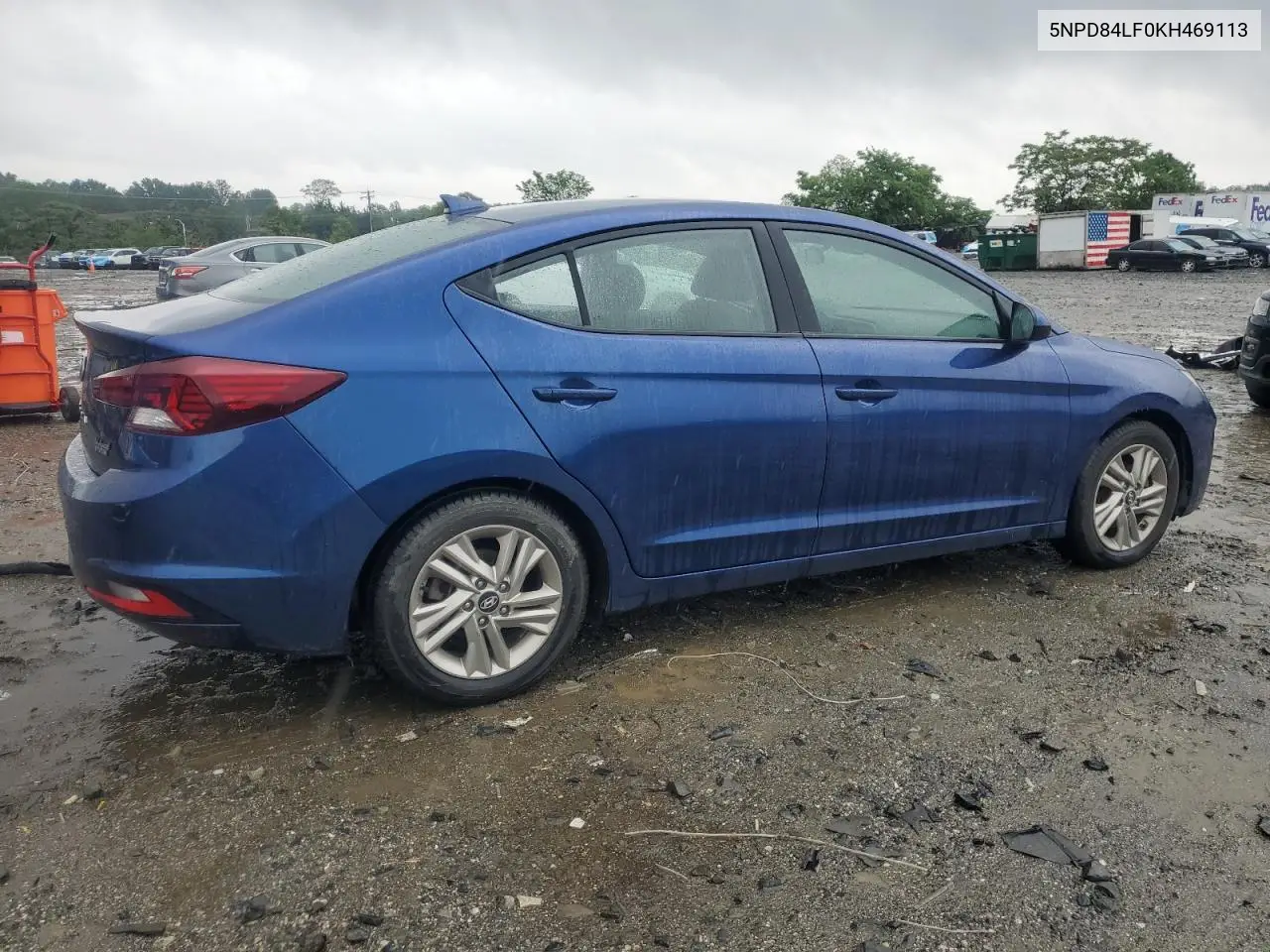 2019 Hyundai Elantra Sel VIN: 5NPD84LF0KH469113 Lot: 56412415