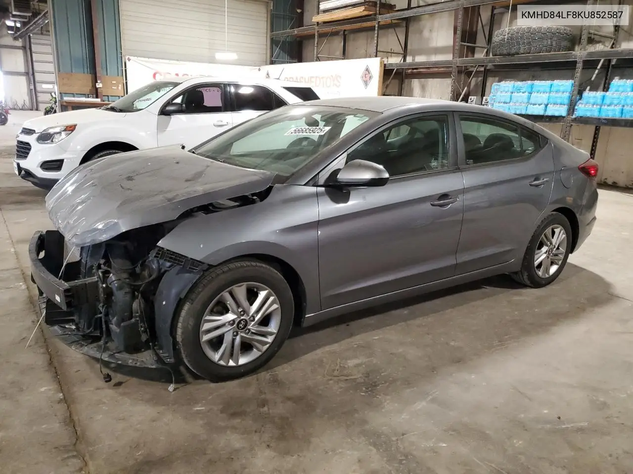 2019 Hyundai Elantra Sel VIN: KMHD84LF8KU852587 Lot: 56685925