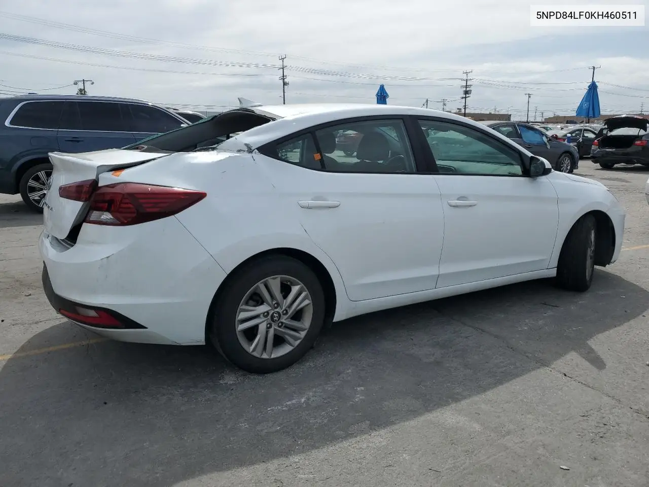 2019 Hyundai Elantra Sel VIN: 5NPD84LF0KH460511 Lot: 56694885