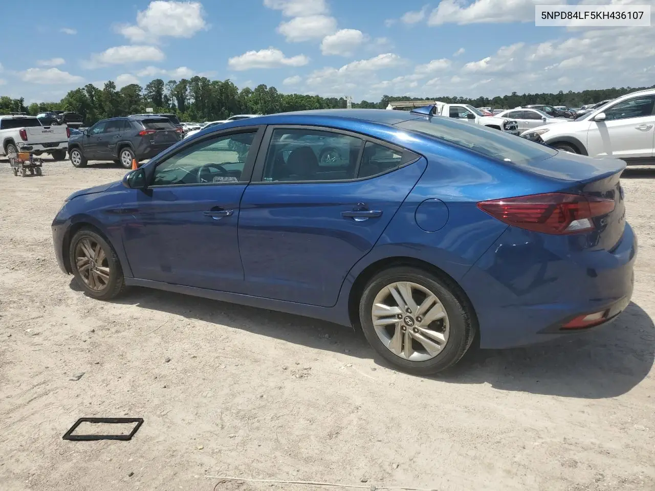 2019 Hyundai Elantra Sel VIN: 5NPD84LF5KH436107 Lot: 56701735