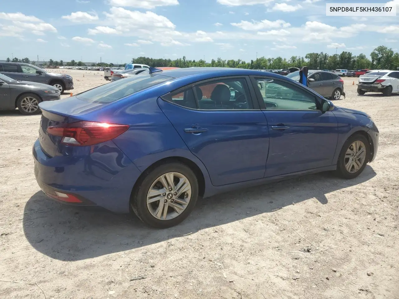 2019 Hyundai Elantra Sel VIN: 5NPD84LF5KH436107 Lot: 56701735