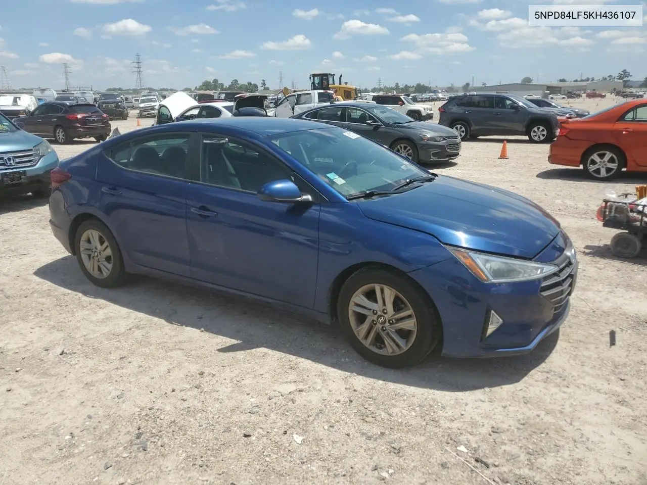2019 Hyundai Elantra Sel VIN: 5NPD84LF5KH436107 Lot: 56701735