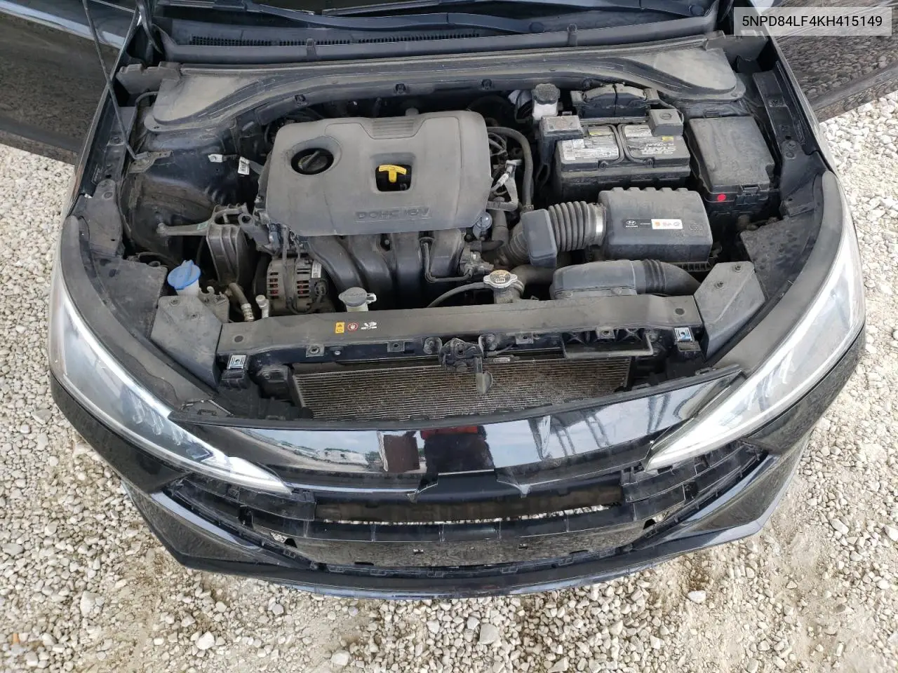 2019 Hyundai Elantra Sel VIN: 5NPD84LF4KH415149 Lot: 56749595