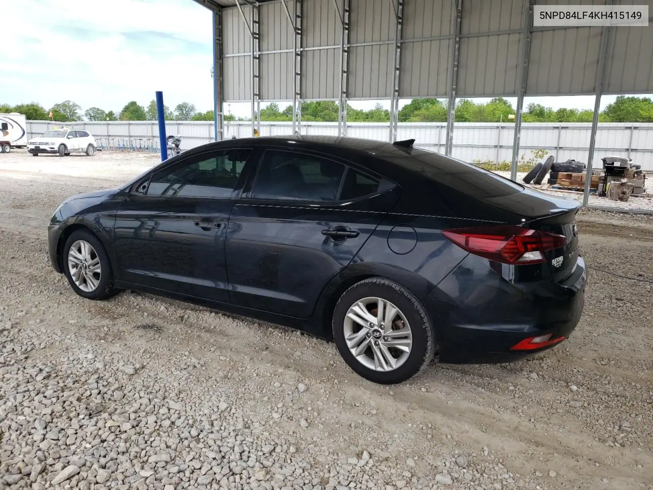 2019 Hyundai Elantra Sel VIN: 5NPD84LF4KH415149 Lot: 56749595