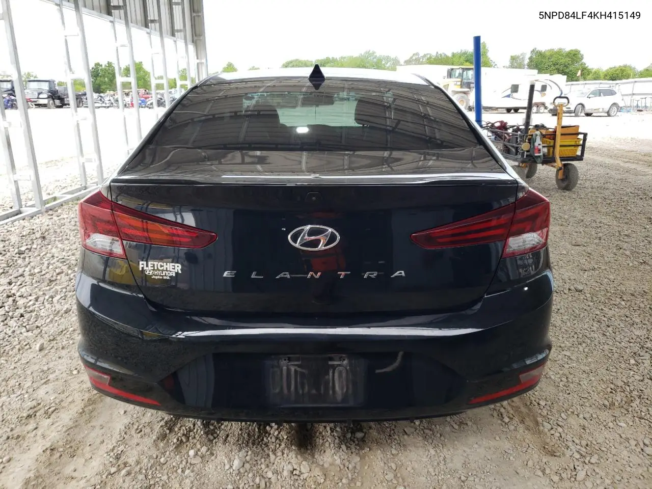 2019 Hyundai Elantra Sel VIN: 5NPD84LF4KH415149 Lot: 56749595