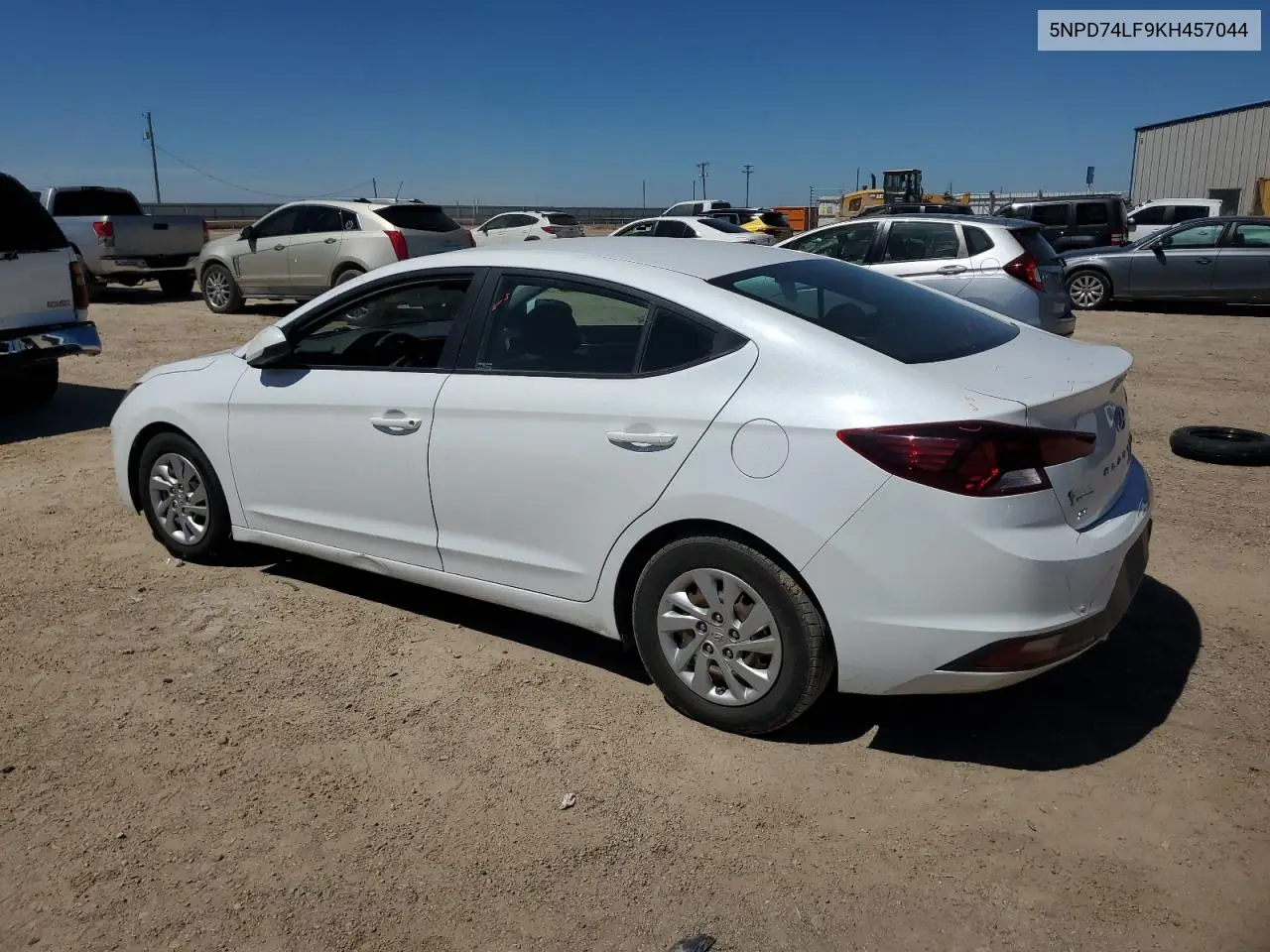 2019 Hyundai Elantra Se VIN: 5NPD74LF9KH457044 Lot: 56757645