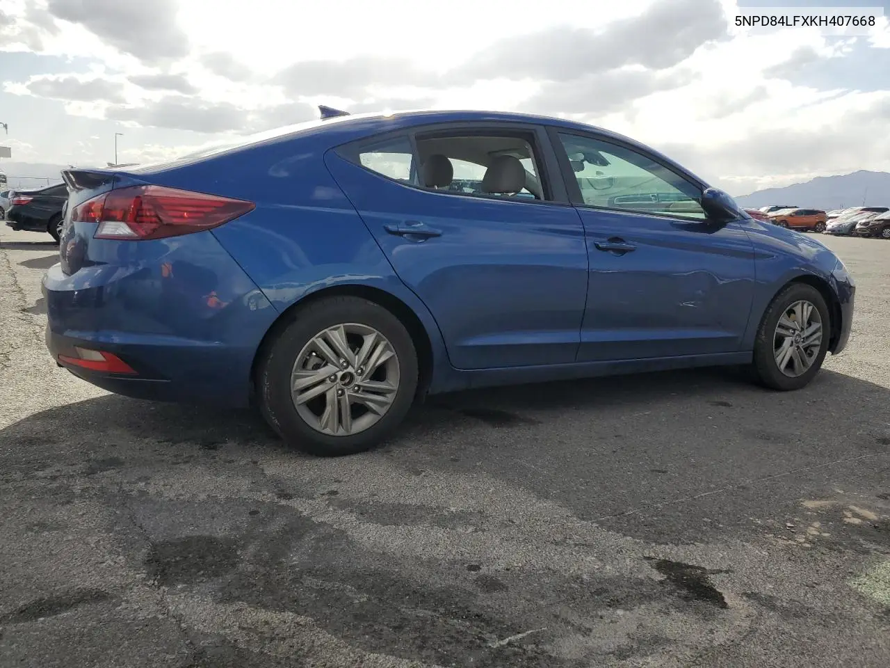 2019 Hyundai Elantra Sel VIN: 5NPD84LFXKH407668 Lot: 56877615