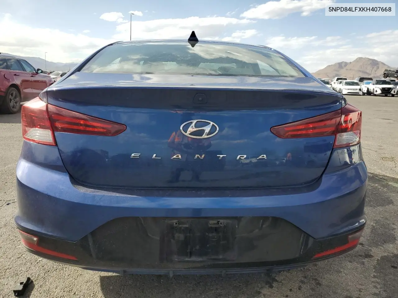2019 Hyundai Elantra Sel VIN: 5NPD84LFXKH407668 Lot: 56877615