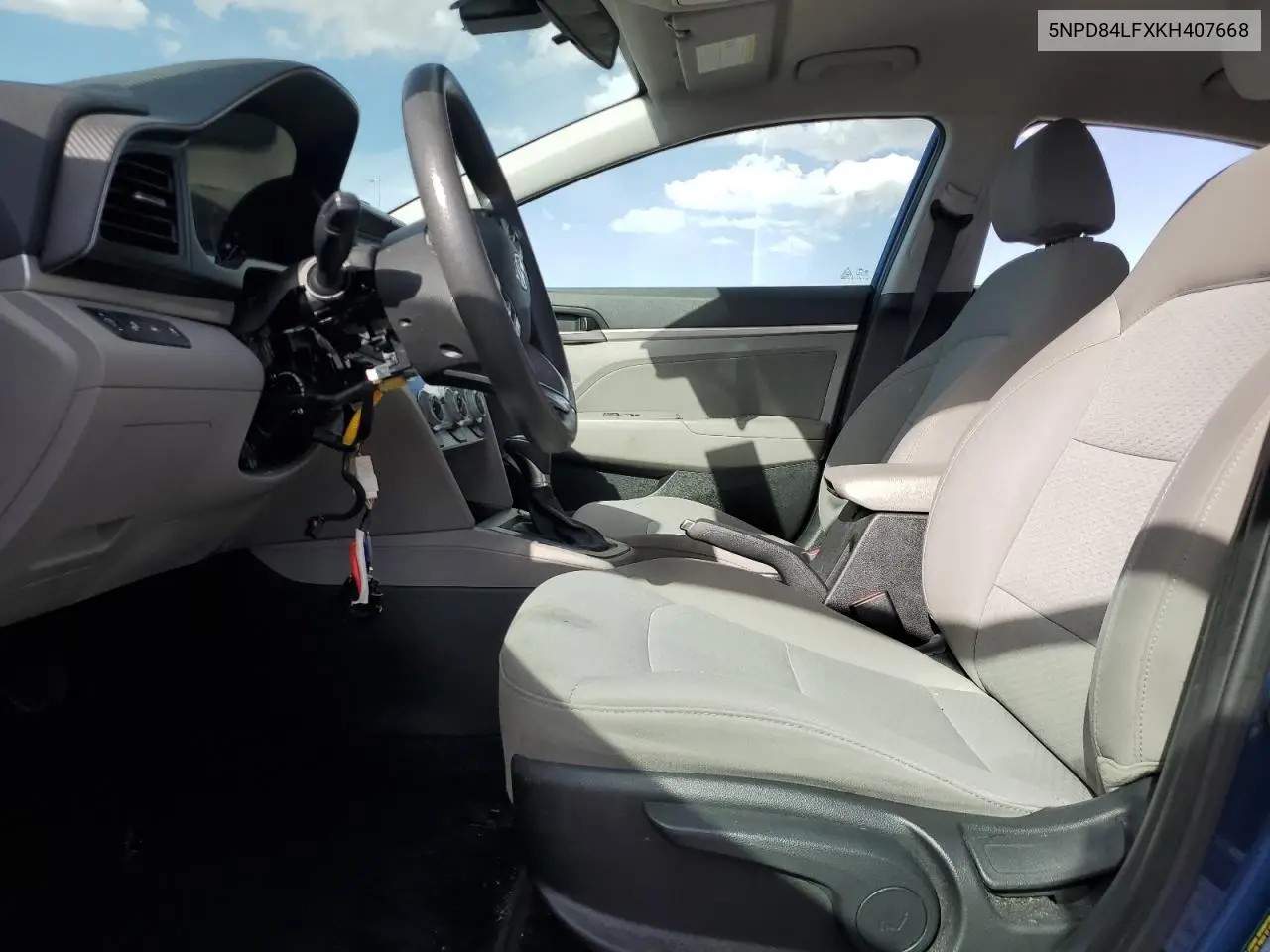 2019 Hyundai Elantra Sel VIN: 5NPD84LFXKH407668 Lot: 56877615