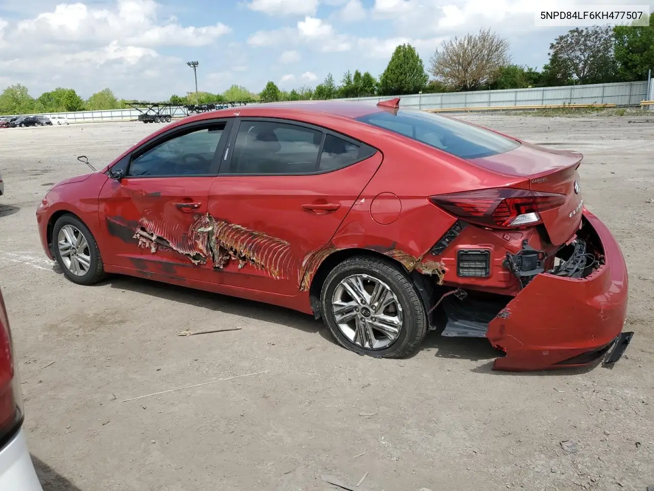 2019 Hyundai Elantra Sel VIN: 5NPD84LF6KH477507 Lot: 56975035