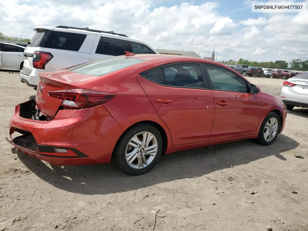 2019 Hyundai Elantra Sel VIN: 5NPD84LF6KH477507 Lot: 56975035