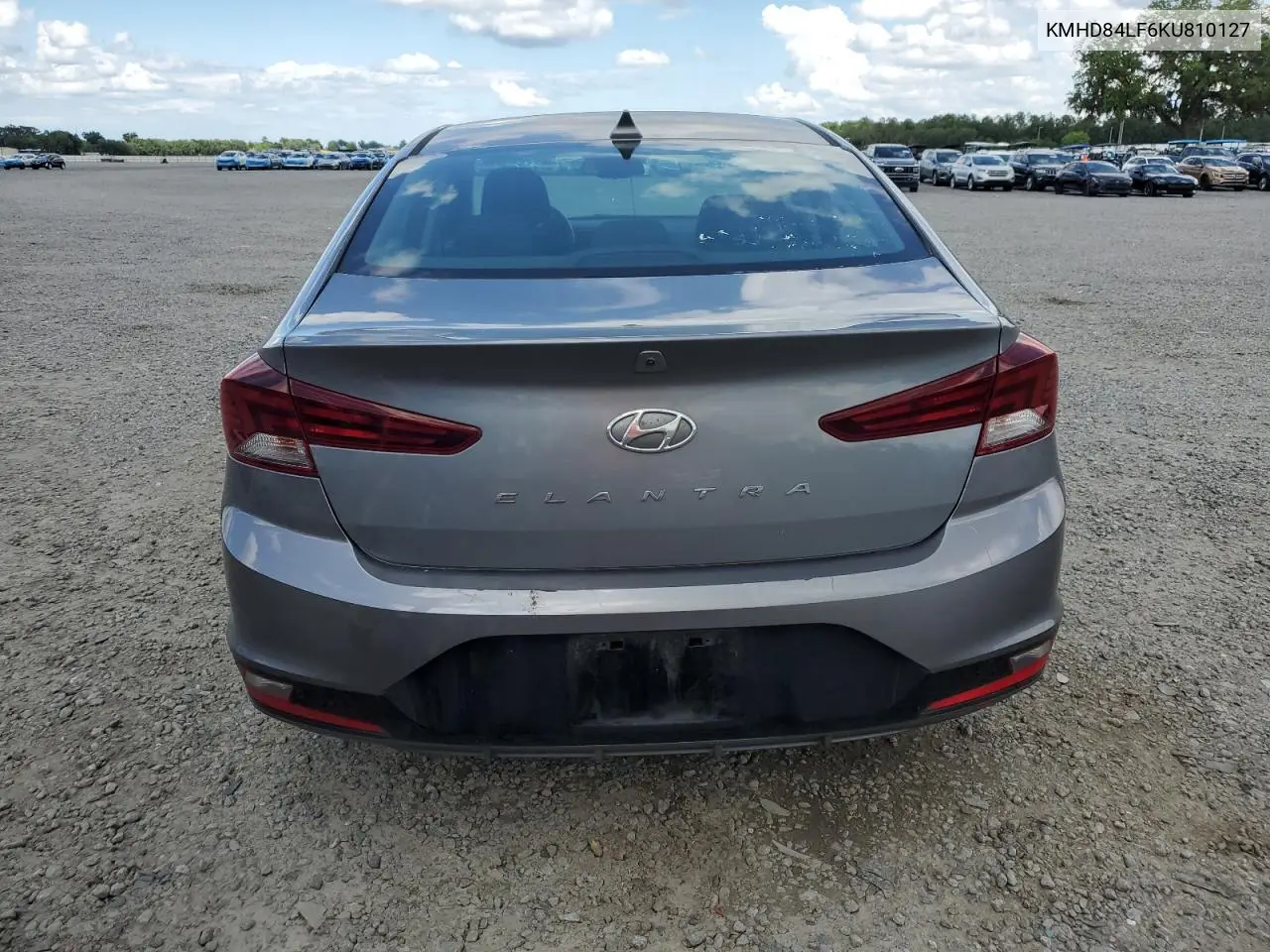 2019 Hyundai Elantra Sel VIN: KMHD84LF6KU810127 Lot: 57027085