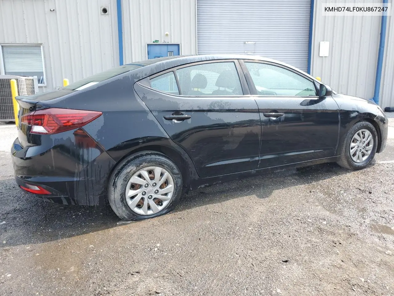 2019 Hyundai Elantra Se VIN: KMHD74LF0KU867247 Lot: 58979785