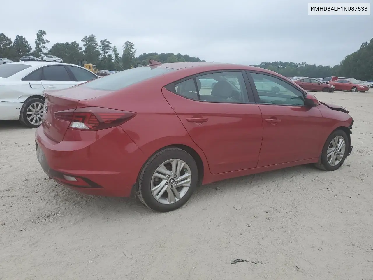 2019 Hyundai Elantra Sel VIN: KMHD84LF1KU87533 Lot: 61830435