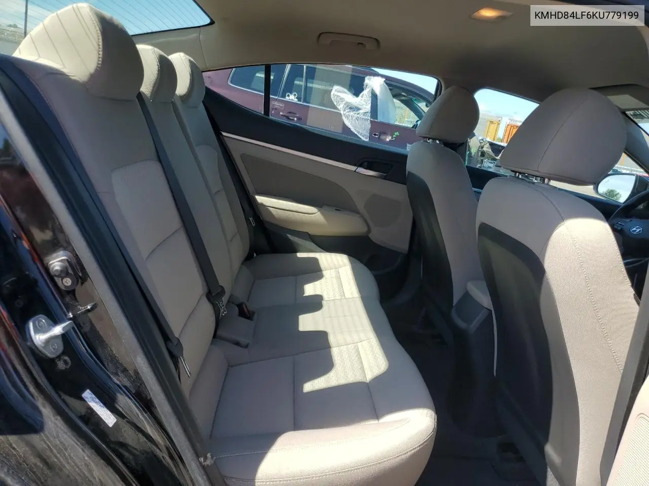 2019 Hyundai Elantra Sel VIN: KMHD84LF6KU779199 Lot: 62195005