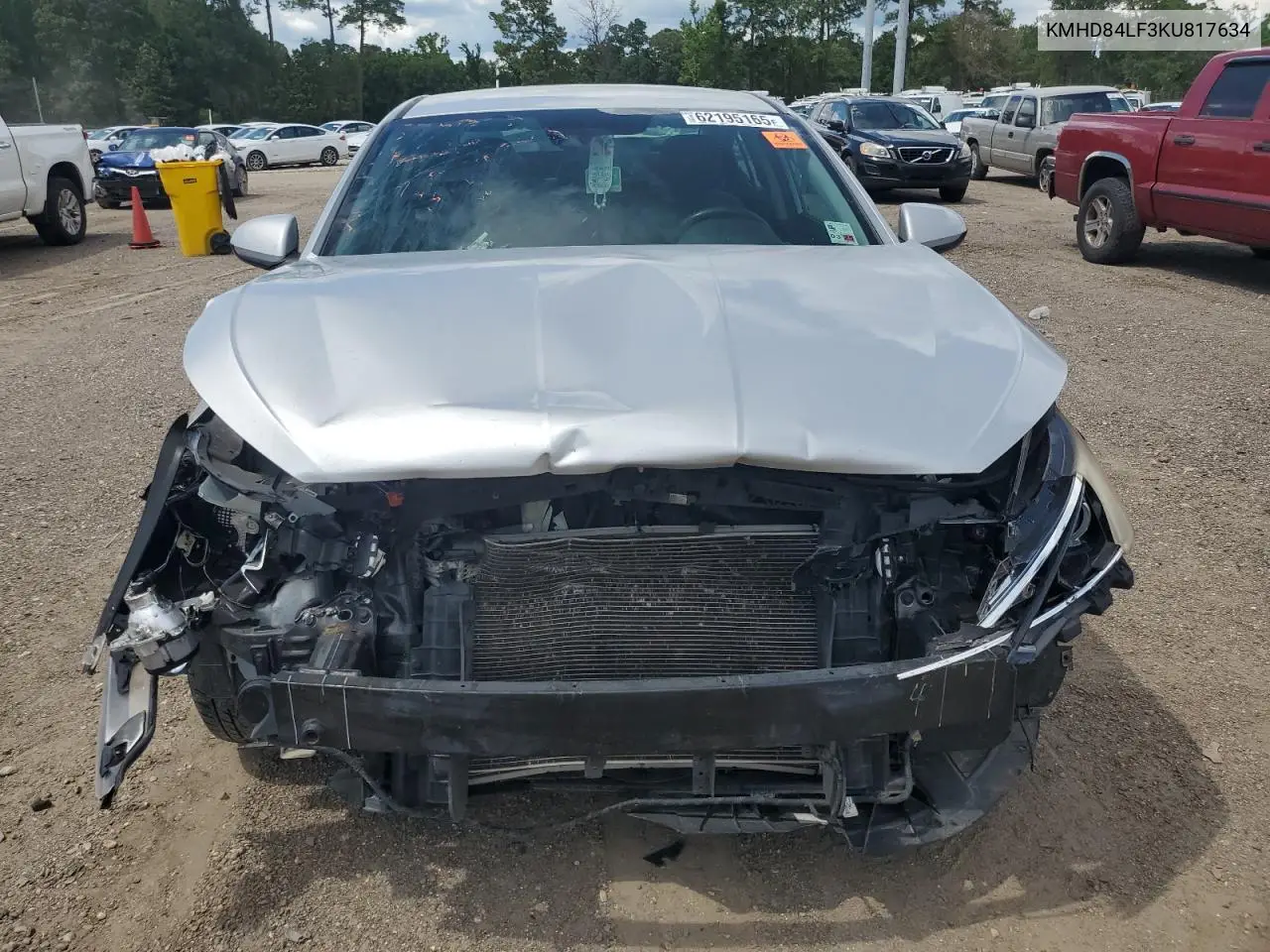 2019 Hyundai Elantra Sel VIN: KMHD84LF3KU817634 Lot: 62195165