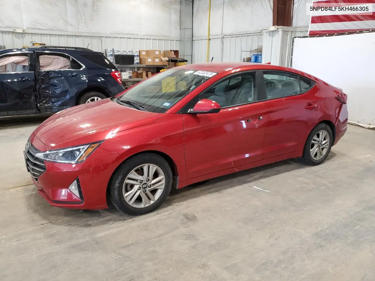 2019 Hyundai Elantra Sel VIN: 5NPD84LF5KH466305 Lot: 62332475